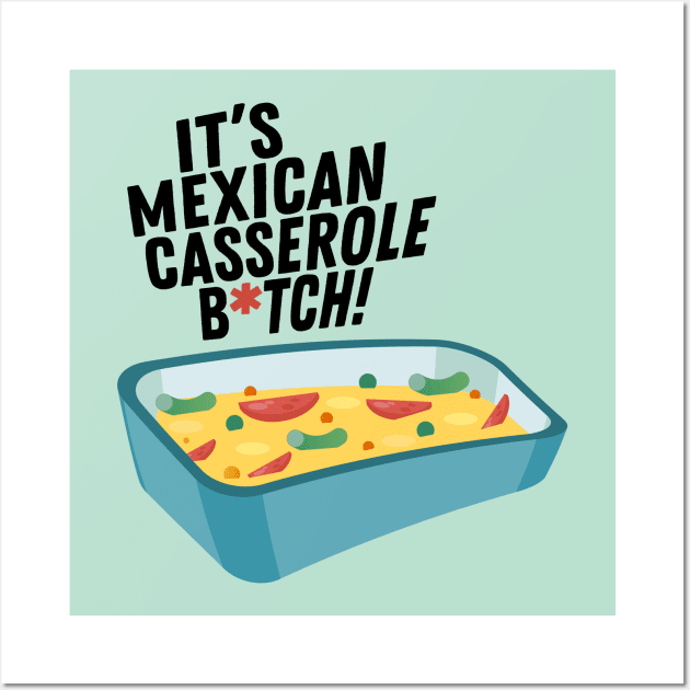 Mexican Casserole Wall Art by JojaShop